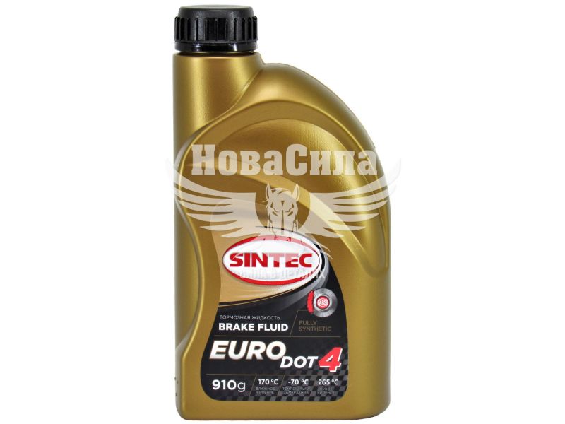 Гальмівна рідина (Sintec) EURO DOT-4 0.91л. (978923)