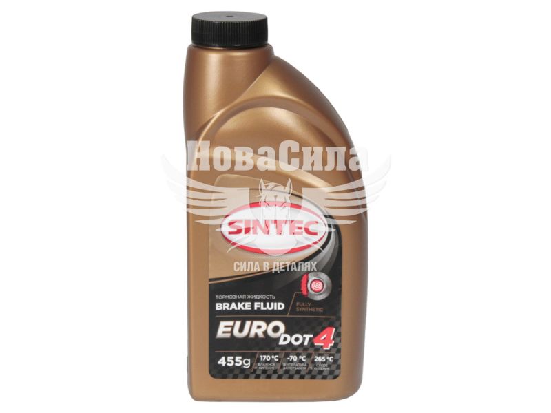 Гальмівна рідина (Sintec) EURO DOT-4 0.45л. (800772)