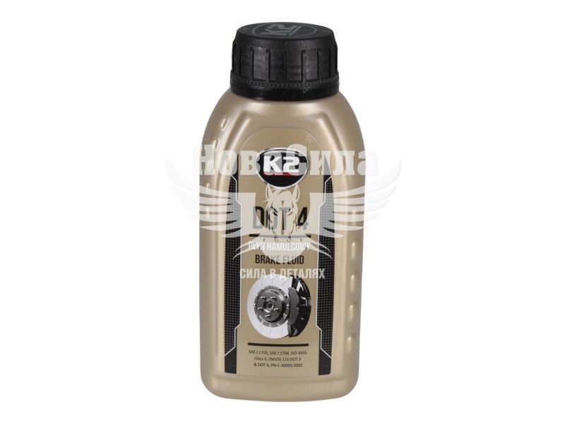 Гальмівна рідина (K2) DOT-4 0,25л. (T124)