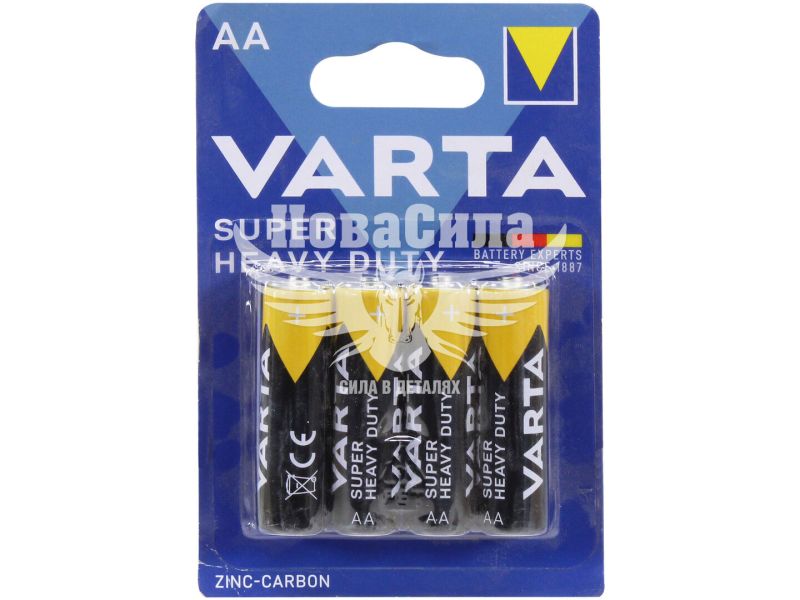 Елемент живлення (Varta) 1,5V R6P UM3 AA (Superlife)