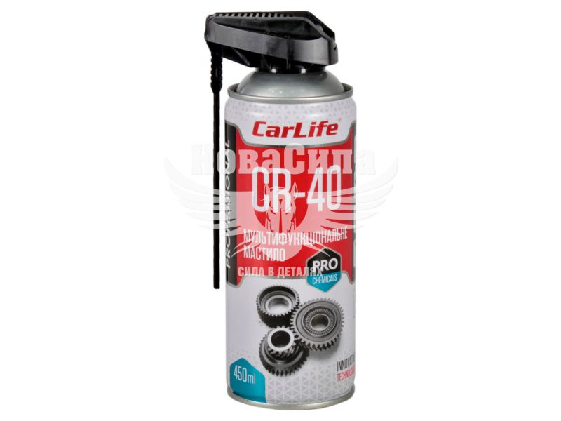 Змазка-спрей універс. CR-40 (CarLife) 450гр. (Professional) (CF453)