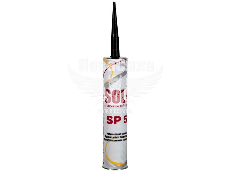 Герметик поліуретановий шовний (SOLL) чорний 310мл. (кузова) (SP5 310B)