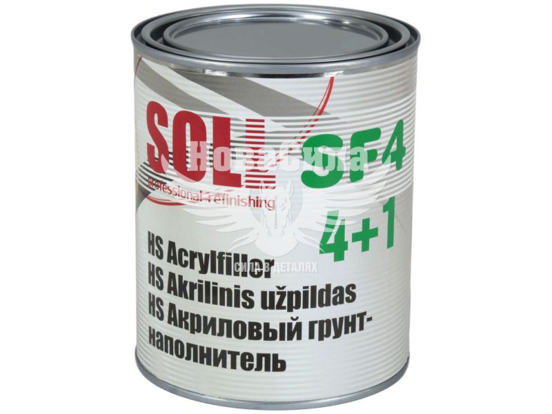 Грунт (SOLL) HS SF4 4+1 темно-сірий 1л. (SF4 DG 1)