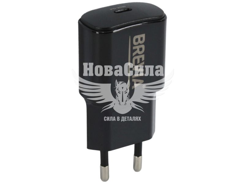 Зарядне для портативних пристроїв 220V (Brevia) 1USB-C, 25W (45025CB)