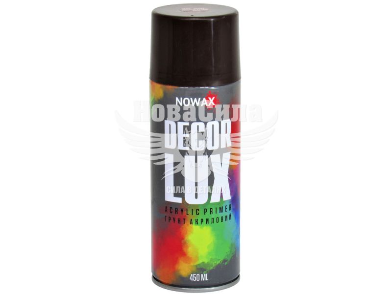 Грунт-спрей (Nowax) Decor Lux Червоний 450мл. (RAL 3000) (NX48036/NX65036)