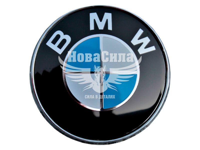 Емблема капота BMW 73мм. (5114-8132375)