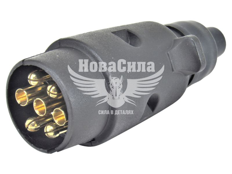 З'єднувач причепа 12V штекер пластм. (Provider Company) (папа)