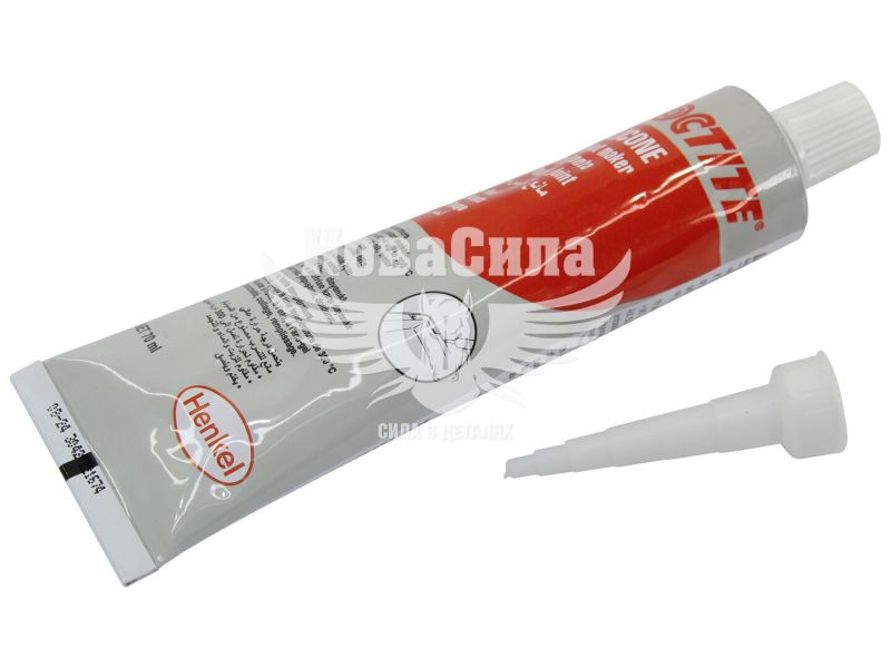 Герметик силікон (Henkel) 70гр. (-50* +300*) (2239127)