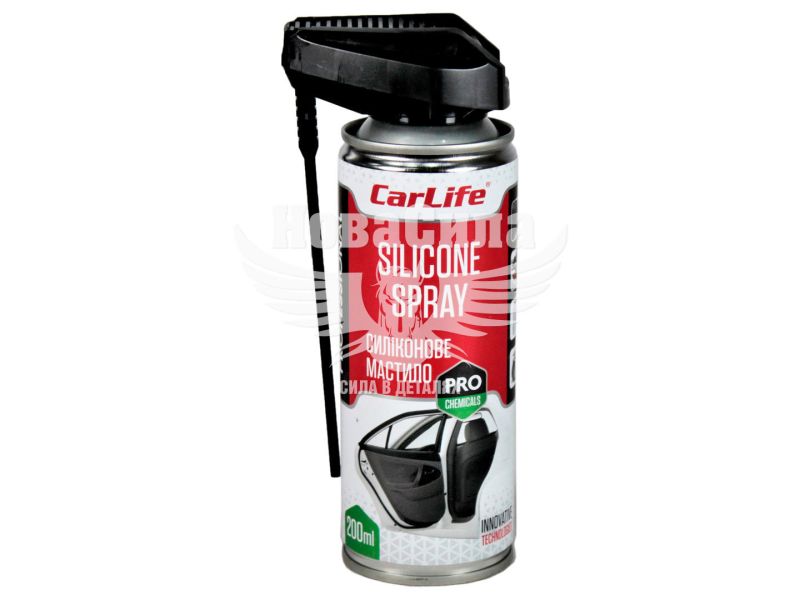 Змазка-спрей універс. силікон (CarLife) 200гр. (Professional) (CF206)