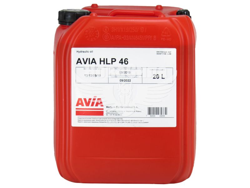 Гідравлічна олива HLP 46 (AVIA) 20л. (avia0080)