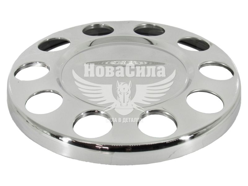 Ковпак колеса 22.5 передній без отвору хром (Poland Products) (A2A-5251)