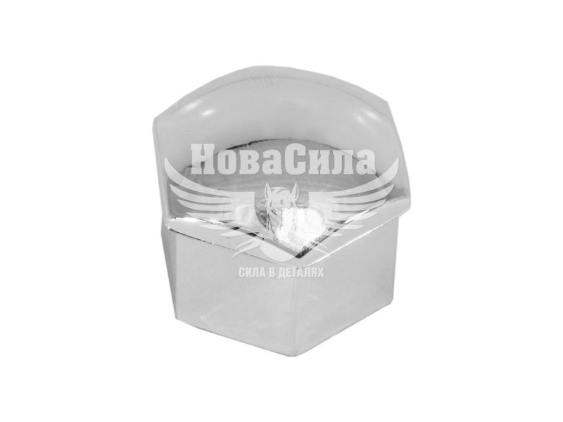 Ковпачок на гайку колеса (17мм.) хром (КНР) (к-т. 20шт.) (1471)