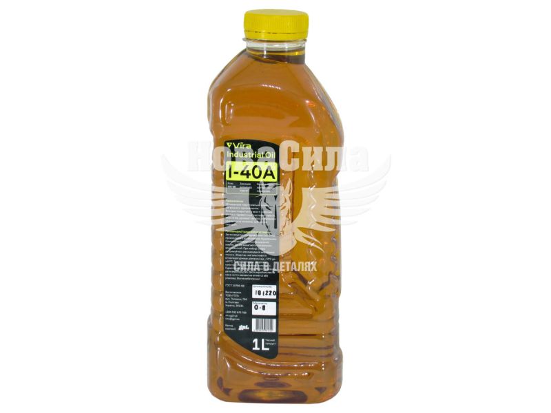 Індустріальна олива І40-А (Vira) Веретенне 1л. (ПЕТ) (VI0334)