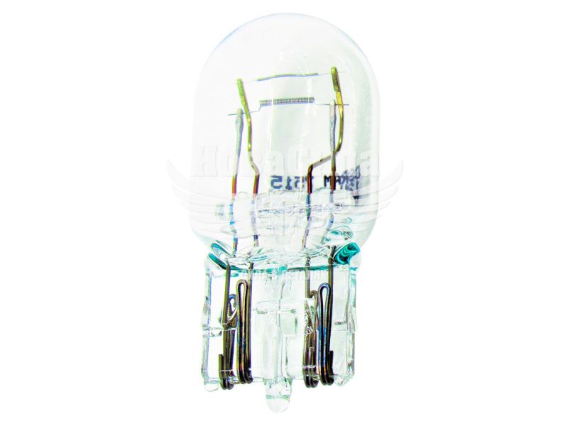 Лампочка 2-ох конт. скутер без цокол. 12V-21/5Вт W21/5W W3x16g (Osram) (7515)