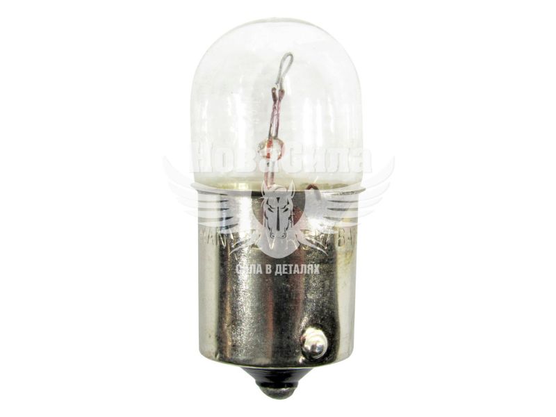 Лампочка 1-но конт. черешня біла 12V-5Вт R5W BA15s (Philips) (упак.-10шт.) (12821 CP)
