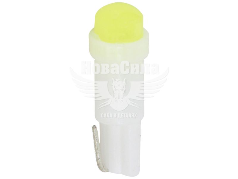 Лампочка без цоколя семечка LED W1.2W COB біла 1-діод 24V-1,2Вт W2x4.6d (Solar) (упак.-20шт.) (LC358_P)