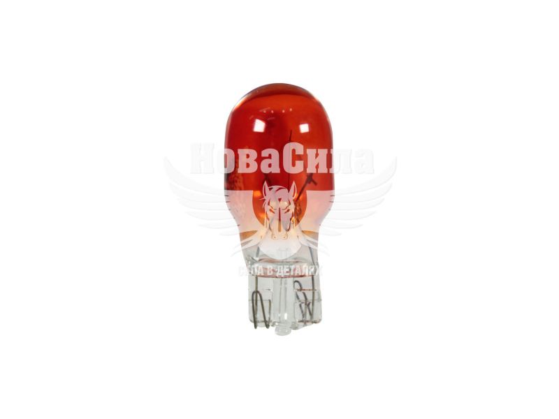Лампочка без цоколя W10W біла 12V-10Вт T13 (PRO Fusion) (AMBER) (упак.-10шт.) (F-12/25  AM)
