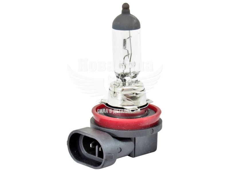 Лампочка галогенна H11 PGJ19-2 12V-55Вт (Solar) +30 (1211)