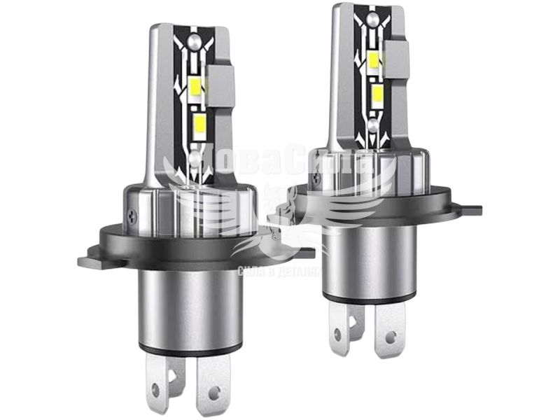 Лампочка LED H4 (Cyclone) (TYPE 32 6000K) (type 32 v2)