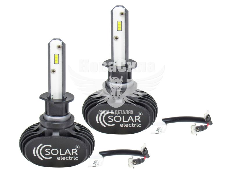 Лампочка LED H1 (Solar) Seoul CSP (6000K 50W) (8101)