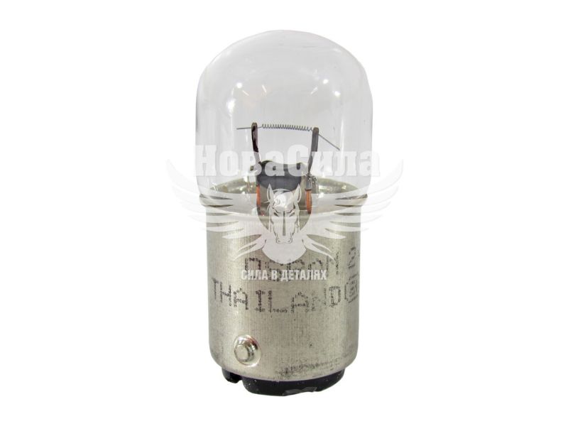 Лампочка 2-ох конт. черешня біла 24V-5Вт BA15d (Osram) (5626)