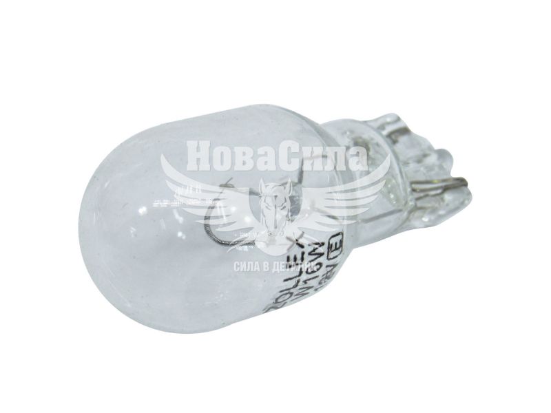 Лампочка без цоколя W16W біла 12V-16Вт W2.1x9.5d (Zollex) (упак.-10шт.) (60117)