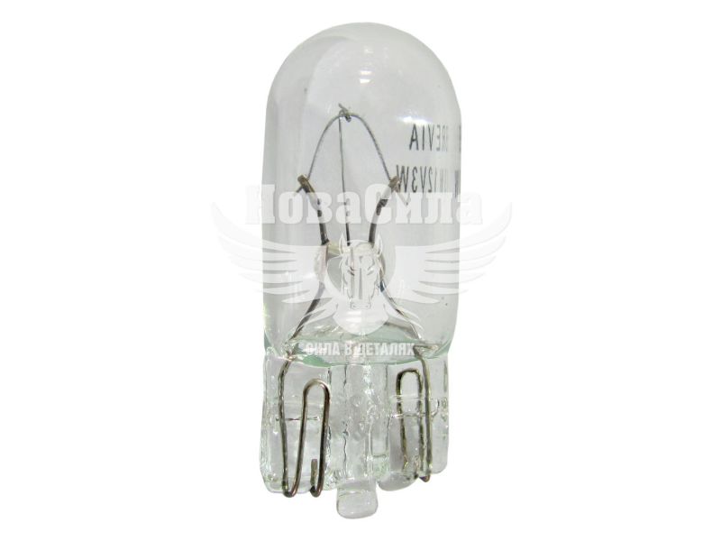 Лампочка без цоколя W3W біла 12V-3Вт W2.1x9.5d (Brevia) (упак.-10шт.) (12307C)