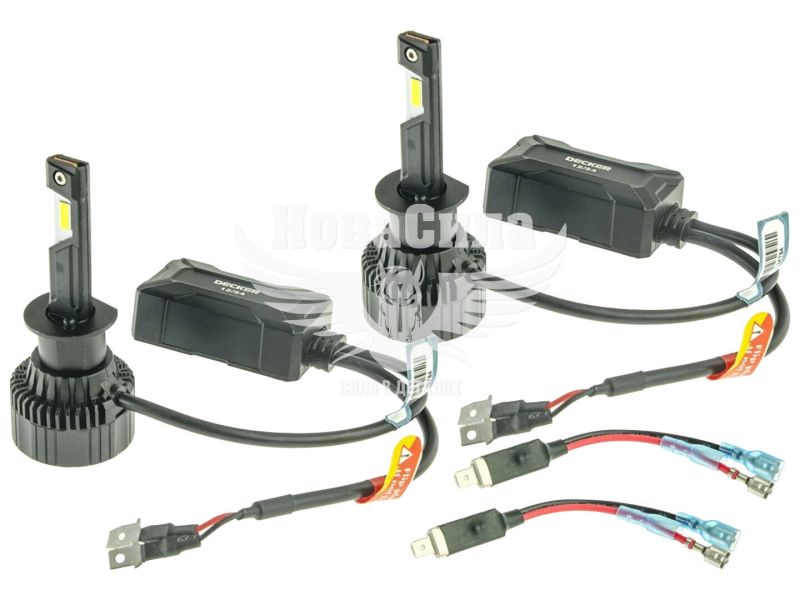 Лампочка LED H1 (Decker) (PL-07 6000K) (PL-07)