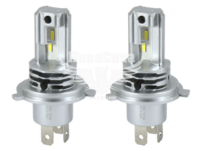 Лампочка LED H4 (LED Bulb) Blue M4 (6500K 25W) (Blue M4-H4)