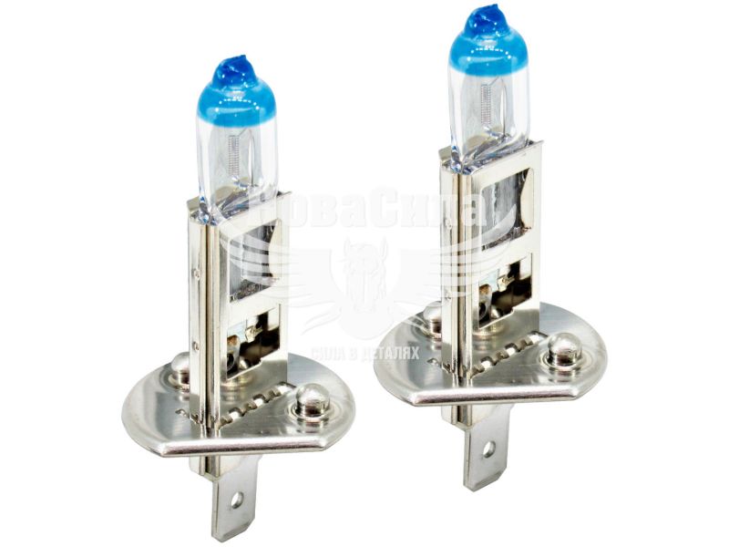 Лампочка галогенна H1 P14.5s 12V-55Вт (Philips) +130 (X-treme Vision) (кт. 2шт.) (12258XV+S2)
