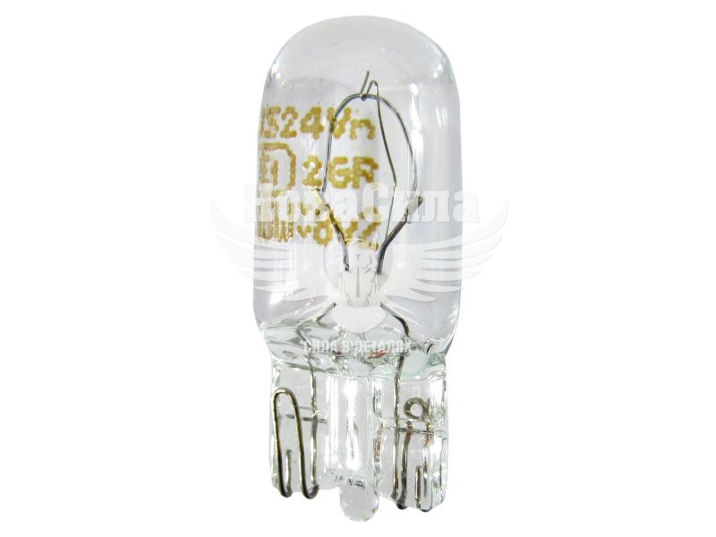 Лампочка без цоколя W5W біла 24V-5Вт W2.1x9.5d (Osram) (упак.-10шт.) (2845)