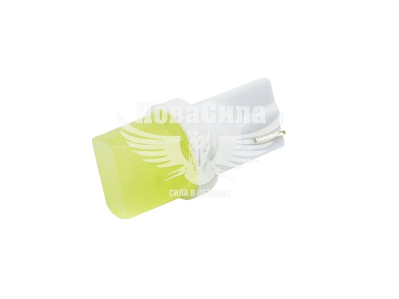 Лампочка без цоколя LED T10_W5W LEDS біла 1-діод 12V W2.1x9.5d (Solar) (упак.-10шт.) (LC343_P)