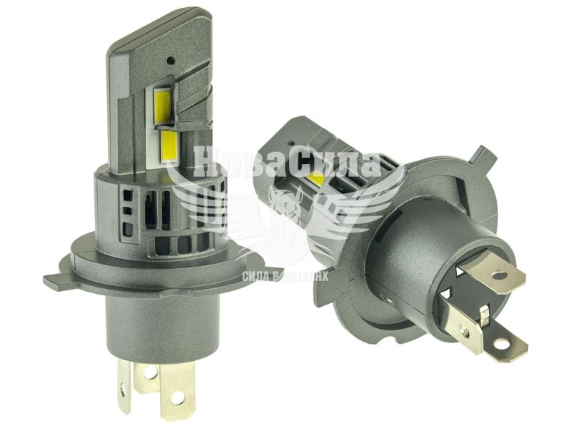 Лампочка LED H4 (Cyclone) (TYPE 44 5000K) (TYPE 44)