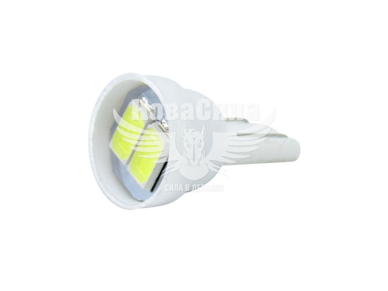 Лампочка без цоколя LED T10_W5W SMD біла 2-діоди 12V (Tempest) (упак.-10шт.) (tmp-10T10-12V)