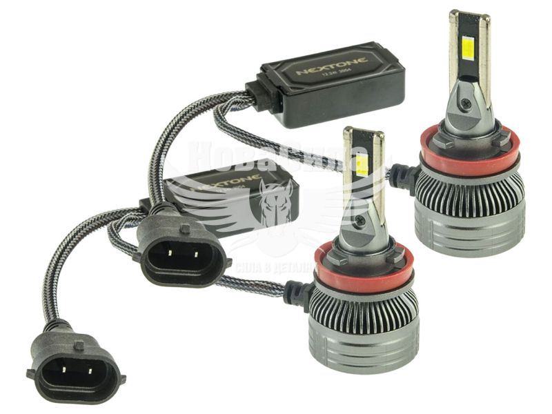 Лампочка LED H11 (Nextone) (L8 6000K) (L8 H11)