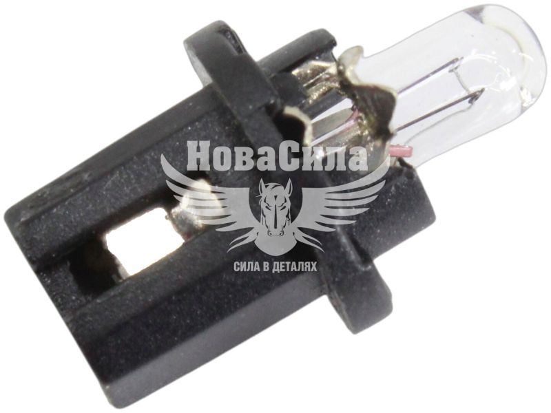Лампочка без цоколя семечка W1.2W біла 12V-1,2Вт B8.5d (Zollex) (упак.-10шт.) (22035)
