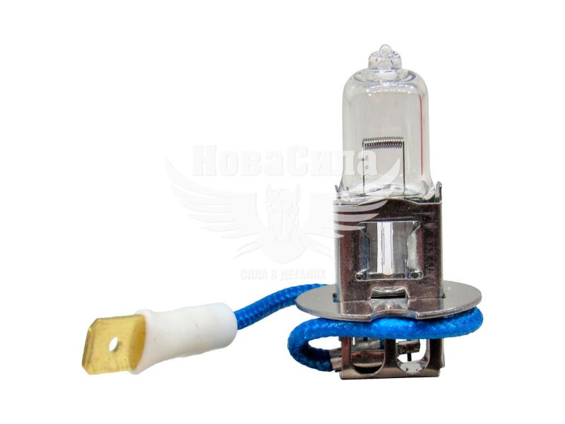 Лампочка галогенна H3 PK22s 12V-55Вт (Solar) +30 (1203)