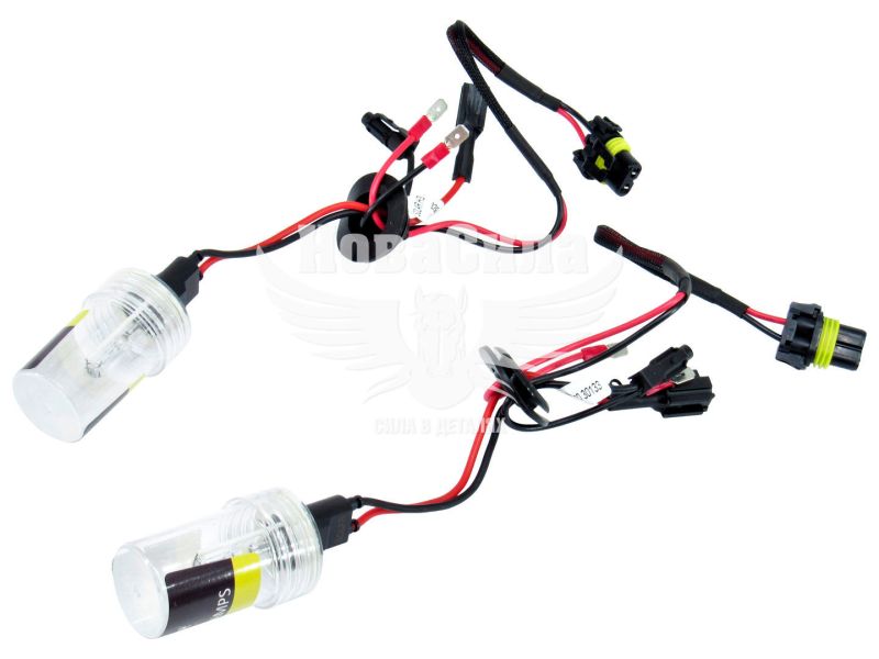 Лампочка ксенонова H3 PK22s 85V-35Вт (Solar) 6000K (кт. 2шт.) (1360)