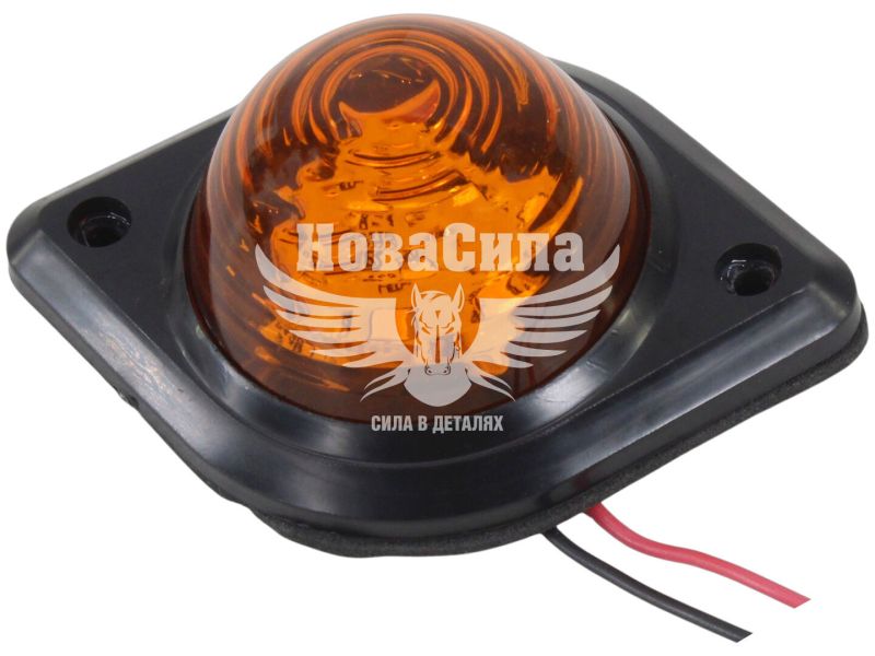 Ліхтар габаритний універсальний (Tempest) LED 24V жовтий (TP02-55-108)