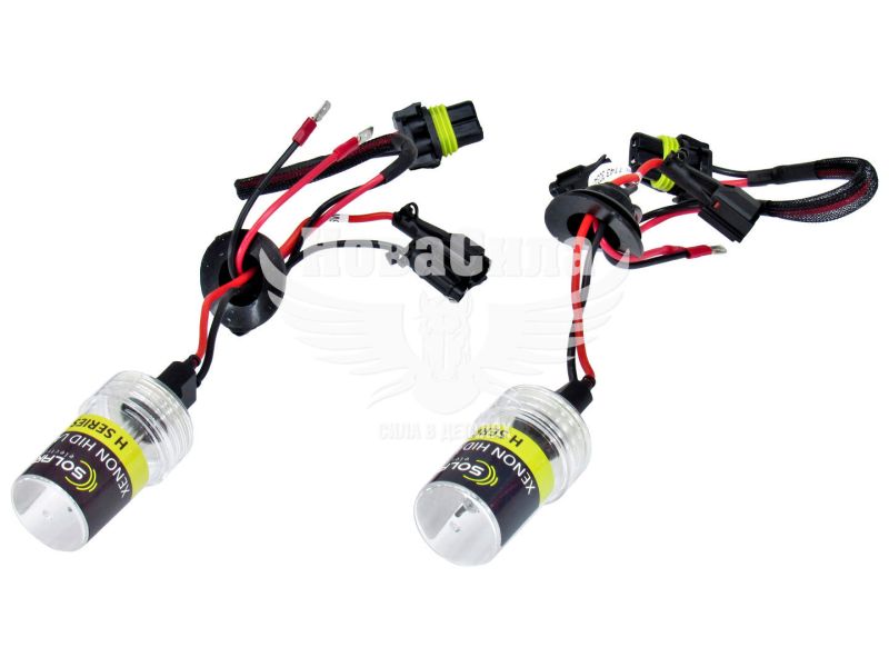 Лампочка ксенонова H1 P14,5s 85V-35Вт (Solar) 4300K (кт. 2шт.) (1143)