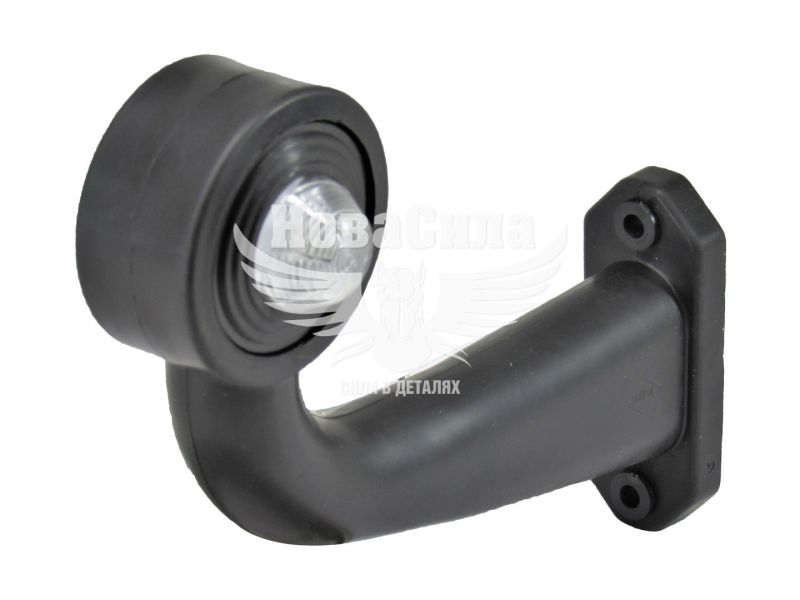 Ліхтар габаритний ріжок (HICO) LED 12-24V зігнутий довгий правий (OBR108Р)