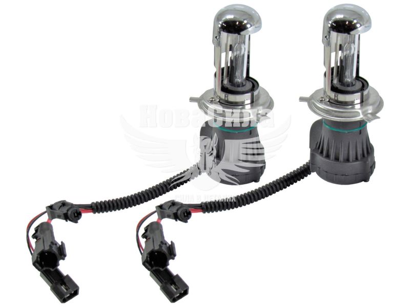 Лампочка ксенонова H4 P43t-38 85V-35Вт (Brevia) 6000K (кт. 2шт.) (12460)