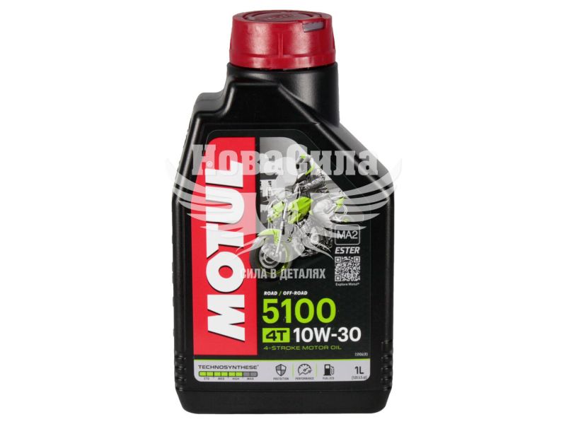 Моторна олива 4-Т 10W-30 (Motul) 5100 1л. (836611)