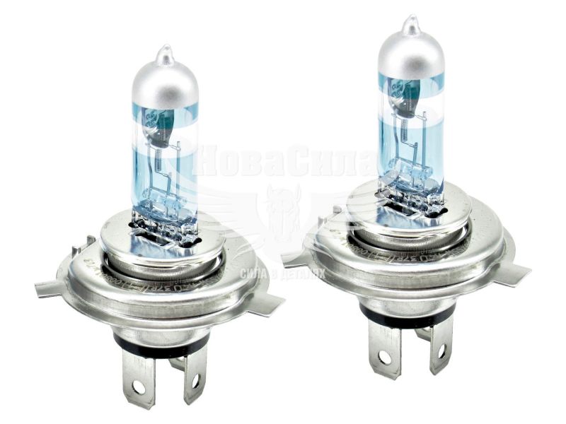 Лампочка галогенна H4 P43t 12V-60/55Вт (Osram) +110 (Night Breaker Unlimited) (кт. 2шт.) (64193 NBU-HCB)