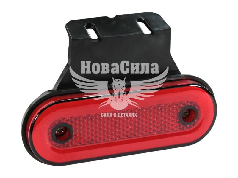 Ліхтар габаритний універсальний (КНР) LED 12-24V червоний