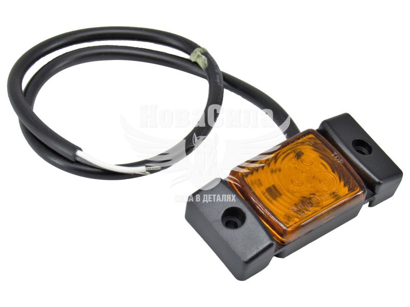 Ліхтар габаритний універсальний (HICO) LED жовтий (OBR118)