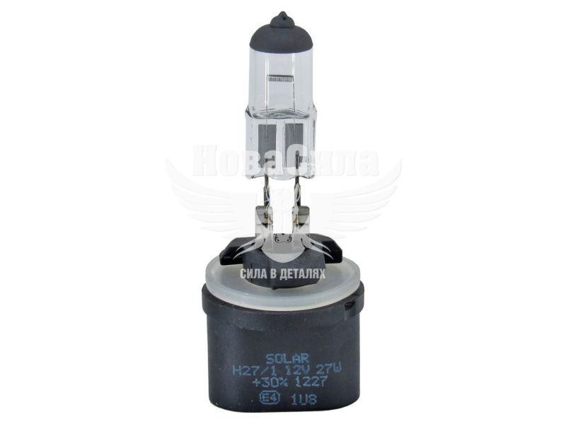 Лампочка галогенна H27/1 PGJ13 12V-27Вт (Solar) +30 (Starlight) (1227)