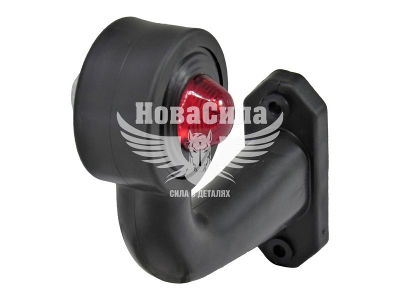Ліхтар габаритний ріжок (HICO) LED 12-24V зігнутий короткий лівий (OBR105L)