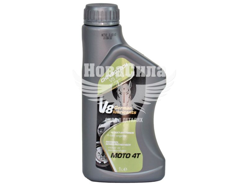 Моторна олива 4-Т 10W-40 (V8) Мoto 4Т 1л.