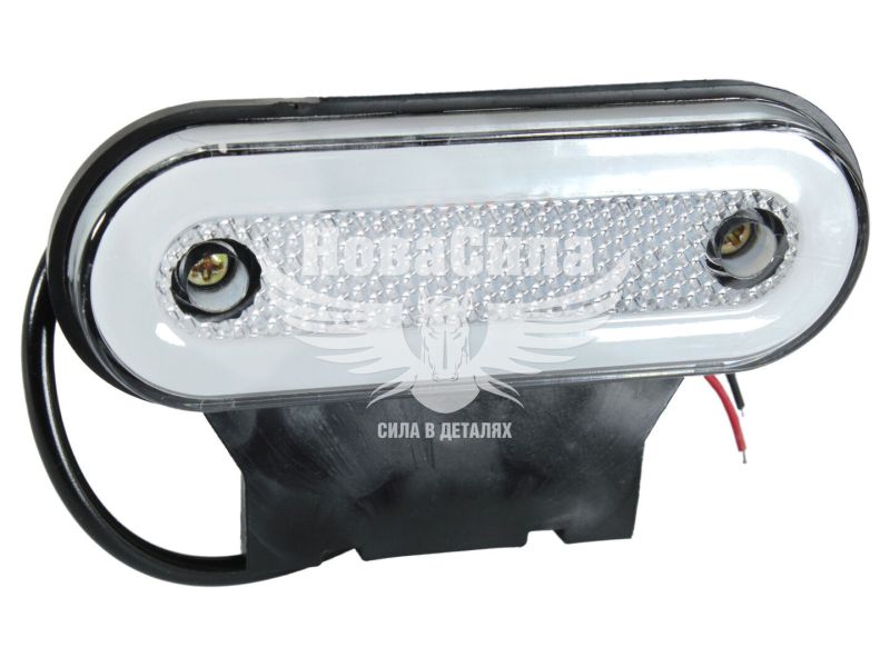 Ліхтар габаритний універсальний (КНР) LED 12-24V білий